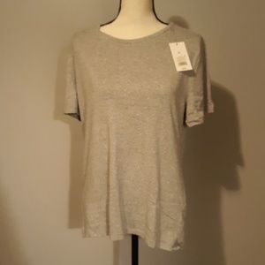 5 for 25 a new day women's light Heather Grey tee